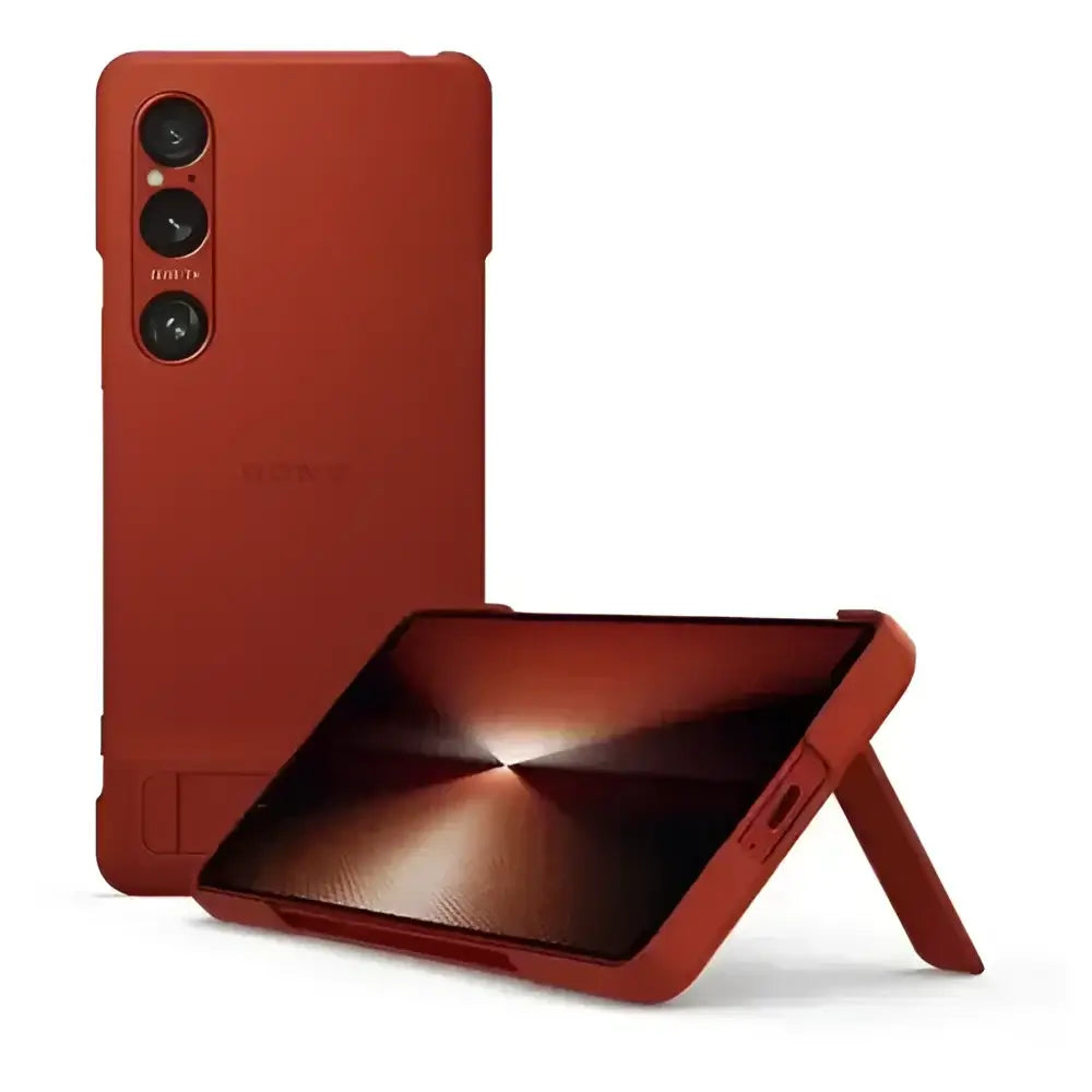 Sony Xperia 1 VI Case with Stand - Scarlet image 0