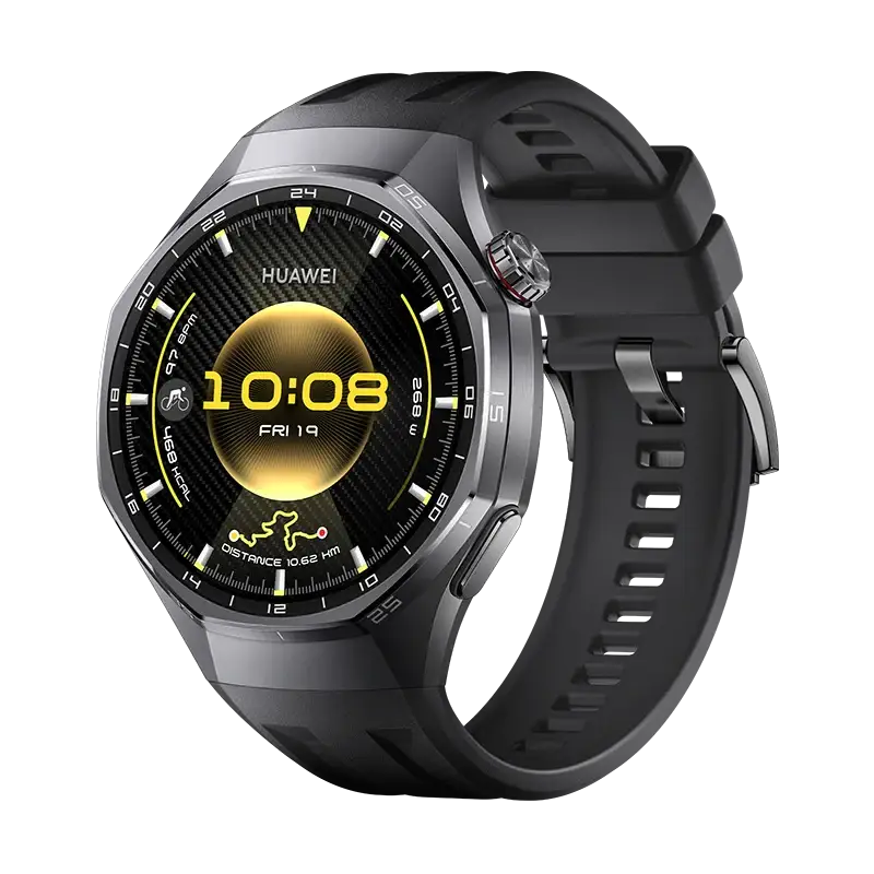 Buy Huawei Watch GT 6 Pro - 46mm - Black with Fluoroelastomer Strap