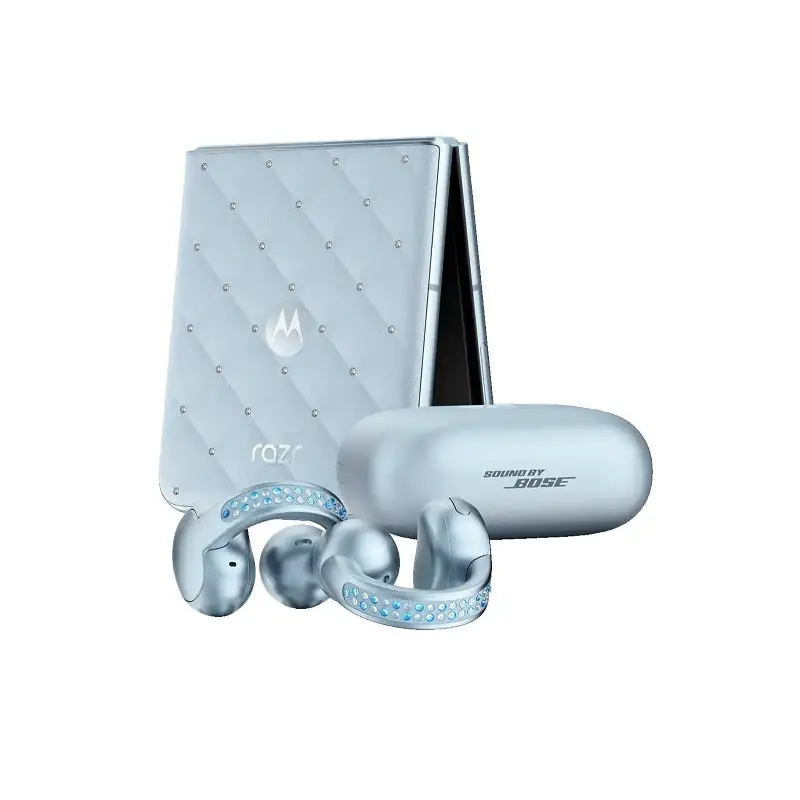 Buy Motorola Razr 60 Swarovski Edition + Moto Buds Loop XT2553-1 8GB/256GB Pantone Ice Melt (Global)