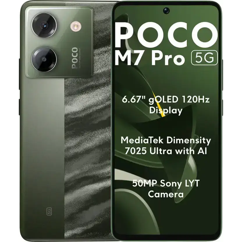 Xiaomi POCO M7 Pro Dual SIM, 8GB/256GB - Green (Global) image 1